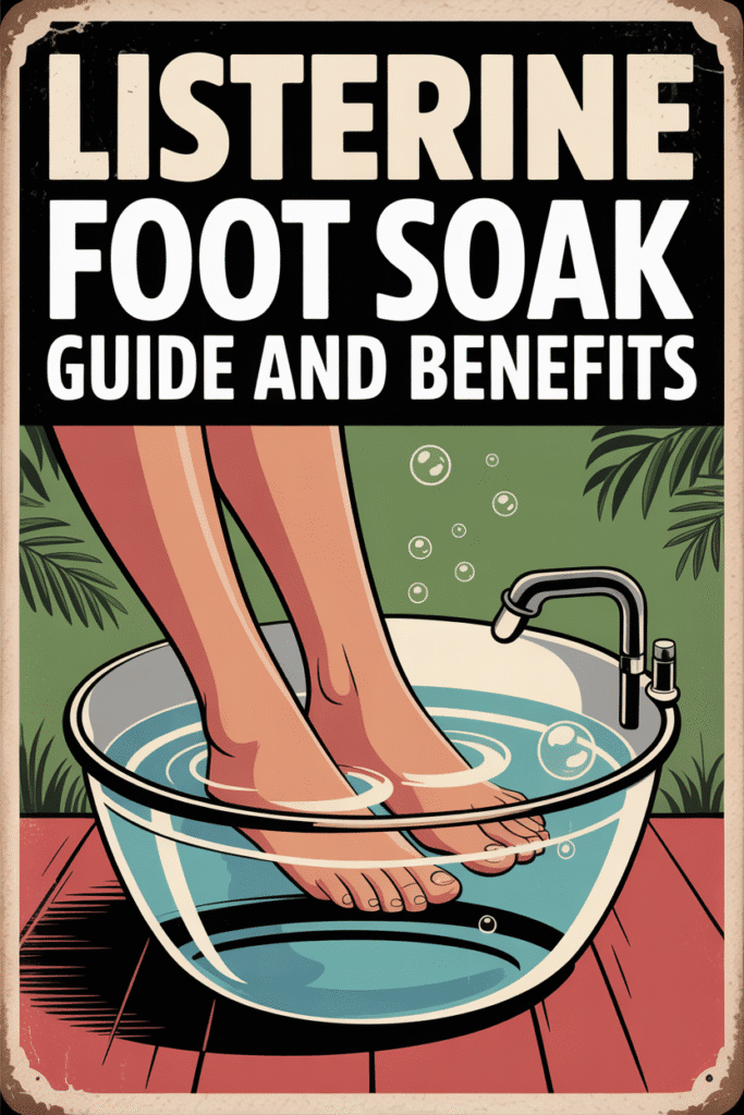 Listerine Foot Soak Guide and Benefits Listerine Foot Soak Guide and Benefits