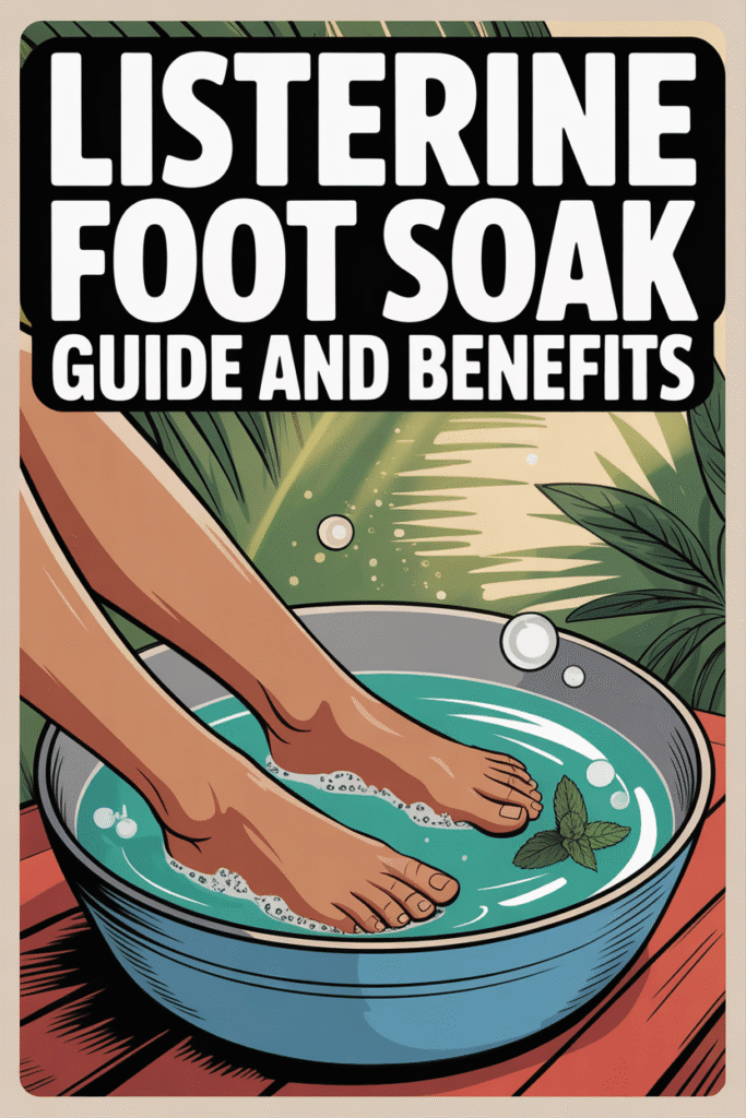 Listerine Foot Soak Guide and Benefits Listerine Foot Soak Guide and Benefits