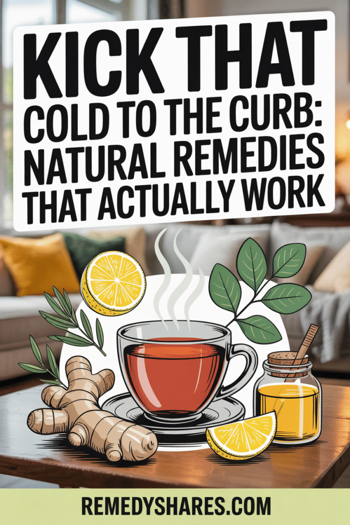 Kick That Cold to the Curb: Natural Remedies That Actually Work Kick That Cold to the Curb: Natural Remedies That Actually Work