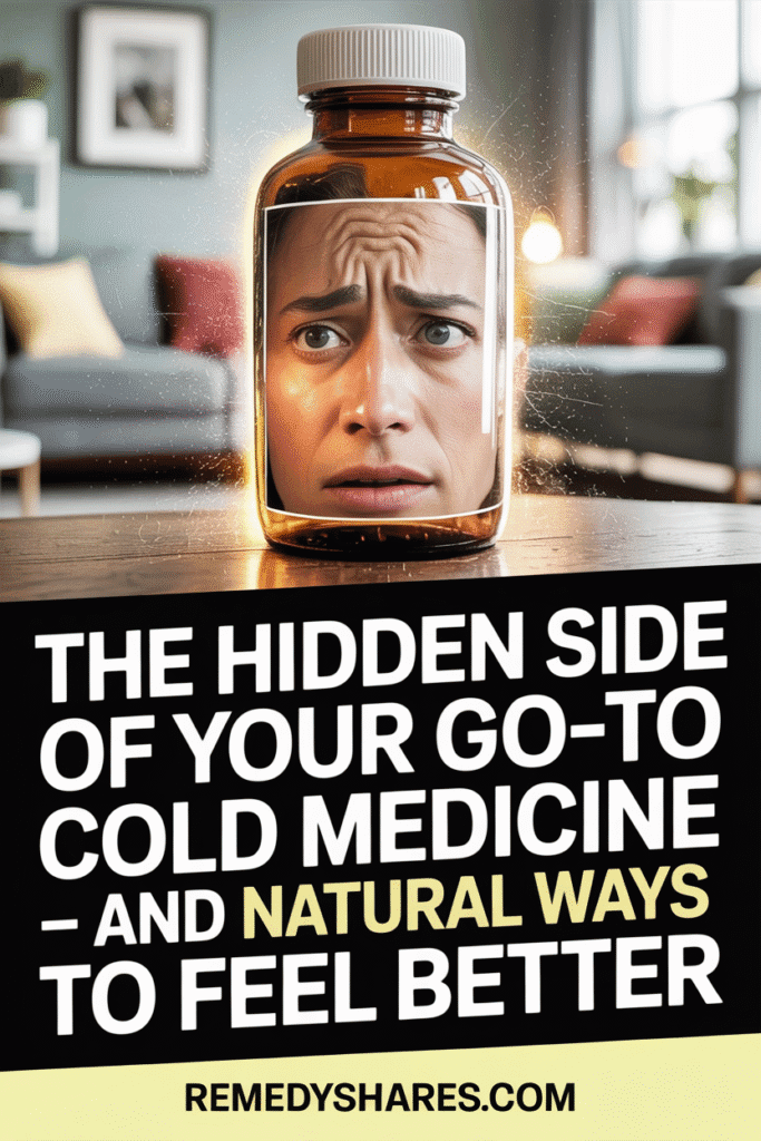 The Hidden Side of Your Go-To Cold Medicine – And Natural Ways to Feel Better