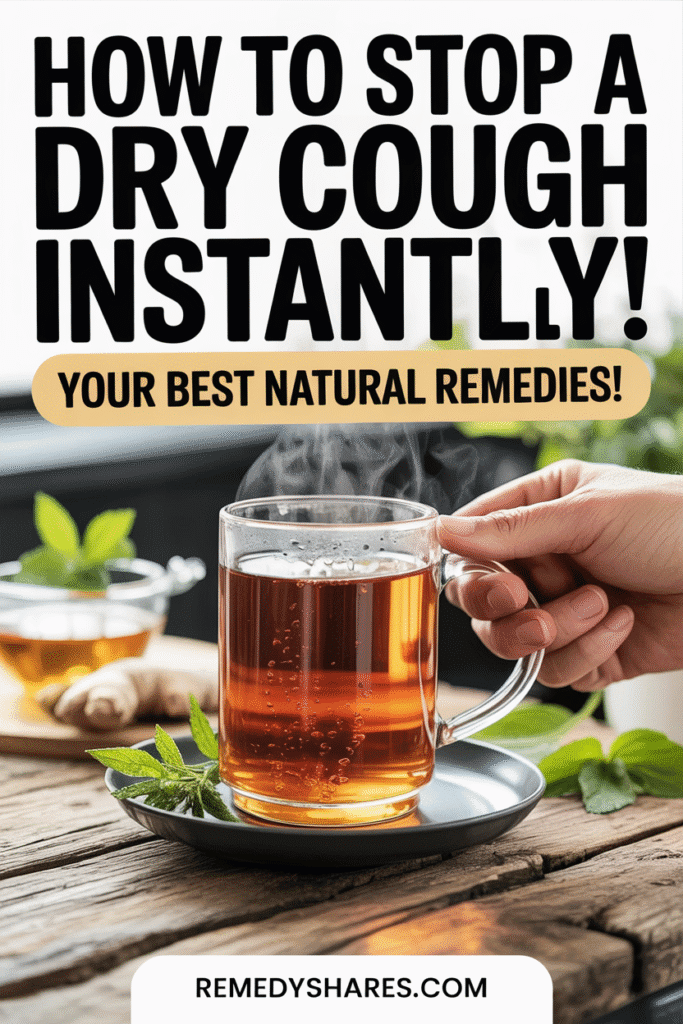How to Stop a Dry Cough Instantly – Your Best Natural Remedies!