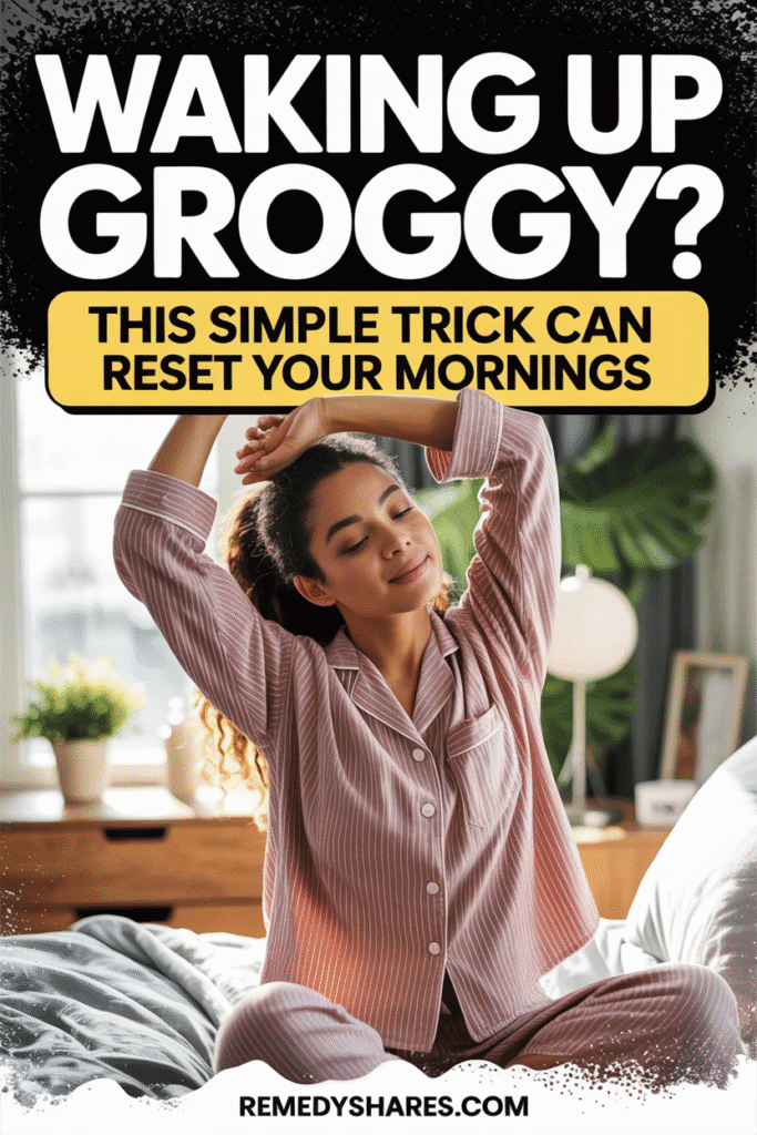 Waking Up Groggy? This Simple Trick Can Reset Your Mornings