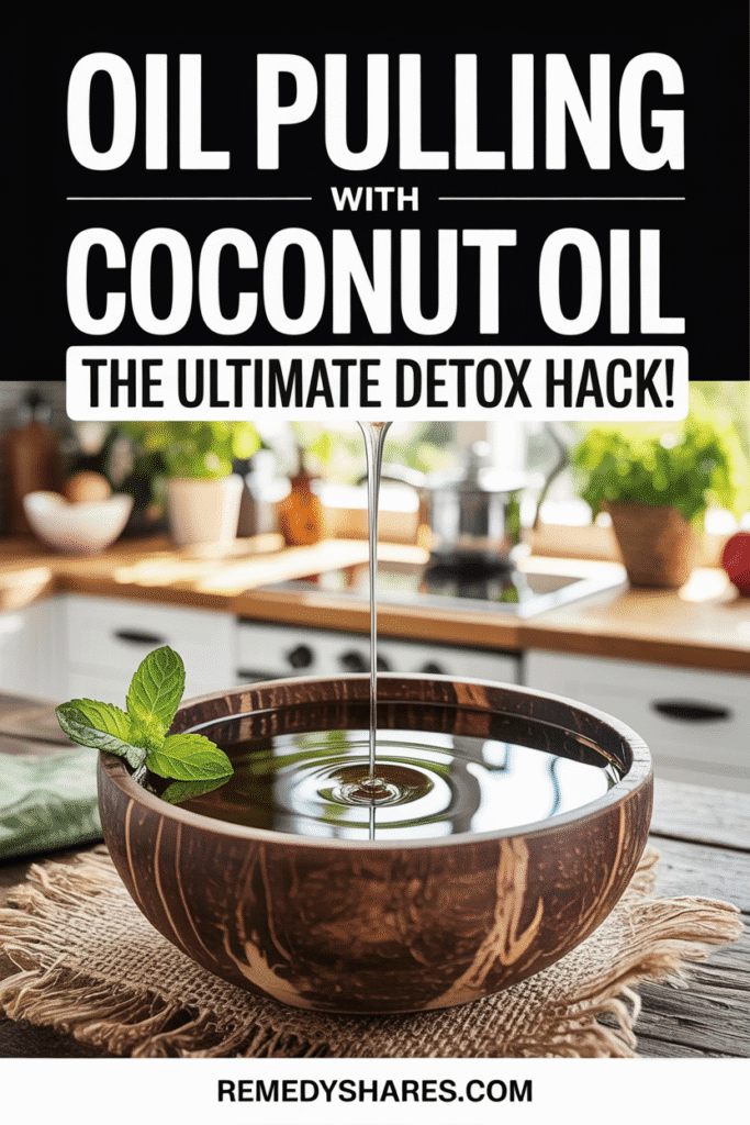 Oil Pulling with Coconut Oil – The Ultimate Detox Hack!