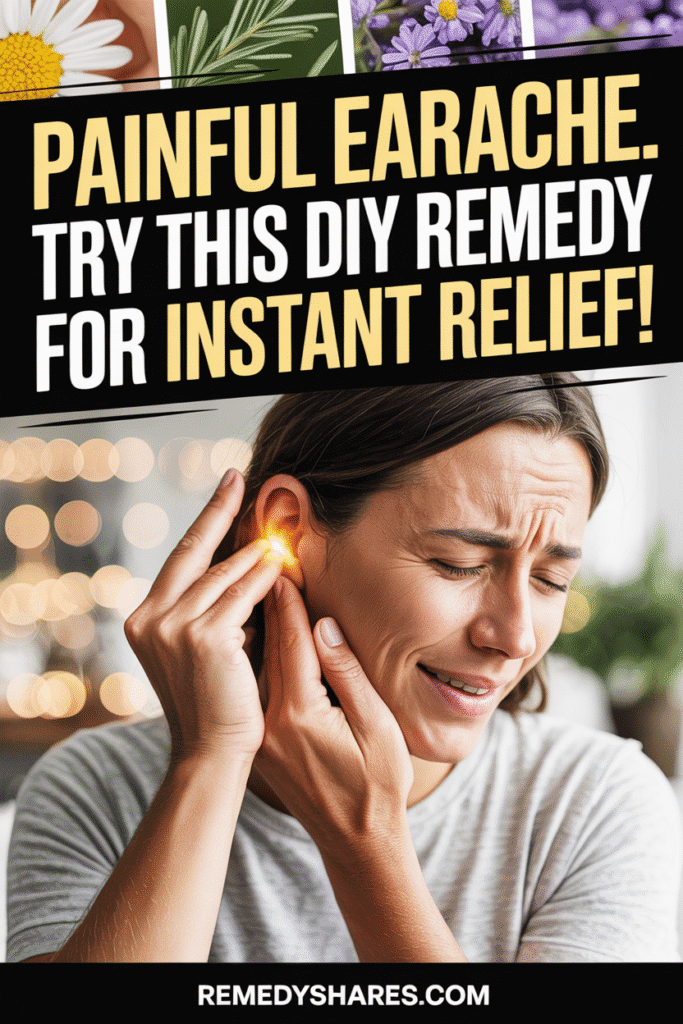 DIY Natural Earache Relief DIY Natural Earache Relief
