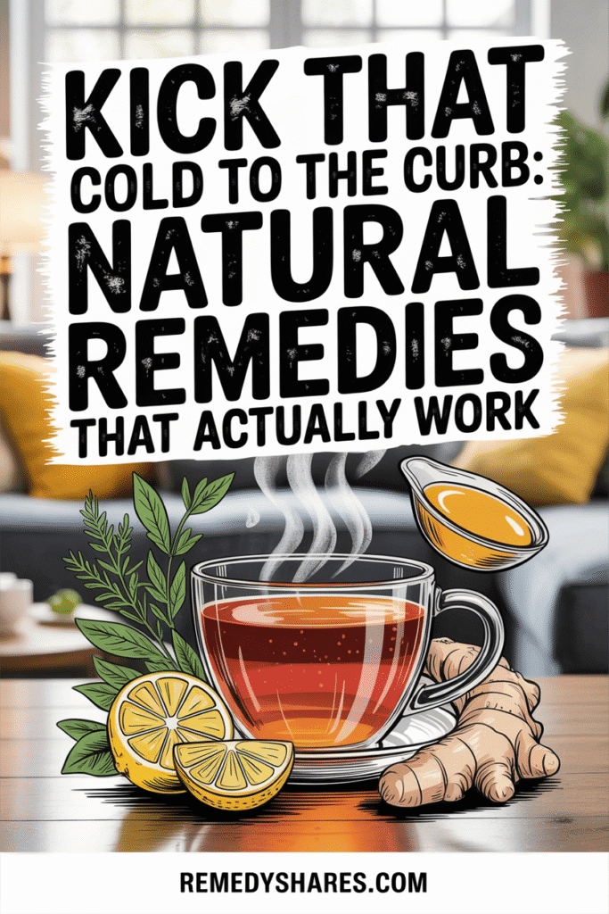 Kick That Cold to the Curb: Natural Remedies That Actually Work Kick That Cold to the Curb: Natural Remedies That Actually Work