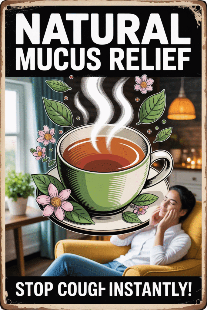 Natural Mucus Relief – Stop the Cough Instantly! Natural Mucus Relief – Stop the Cough Instantly!