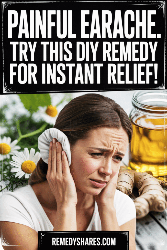 DIY Natural Earache Relief DIY Natural Earache Relief