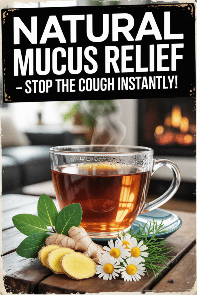 Natural Mucus Relief – Stop the Cough Instantly! Natural Mucus Relief – Stop the Cough Instantly!