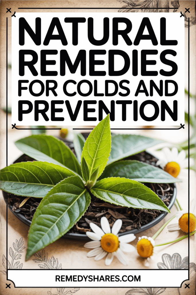 Natural Remedies for Colds and Prevention Natural Remedies for Colds and Prevention