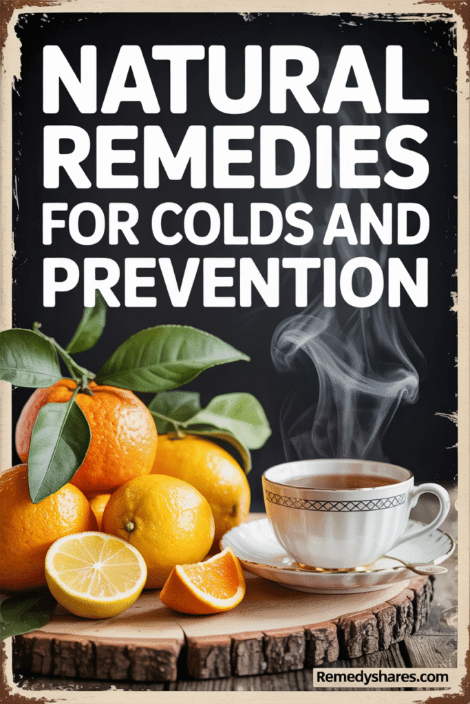 Natural Remedies for Colds and Prevention Natural Remedies for Colds and Prevention