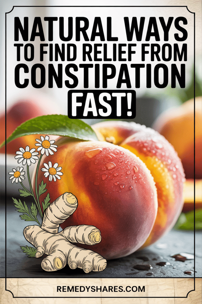 Natural Ways to Find Relief From Constipation Fast! Natural Ways to Find Relief From Constipation Fast!