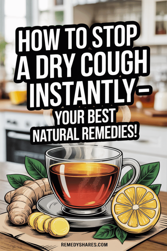 How to Stop a Dry Cough Instantly – Your Best Natural Remedies!